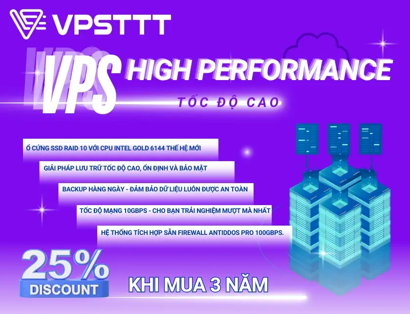 vps xung nhịp cao